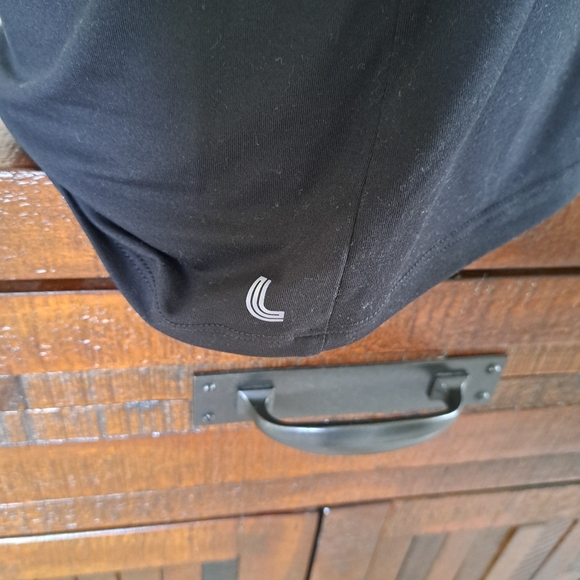 Lole Black V-neck Performance Tee Small Women's Short Sleeved Active T-shirt - Picture 7 of 10